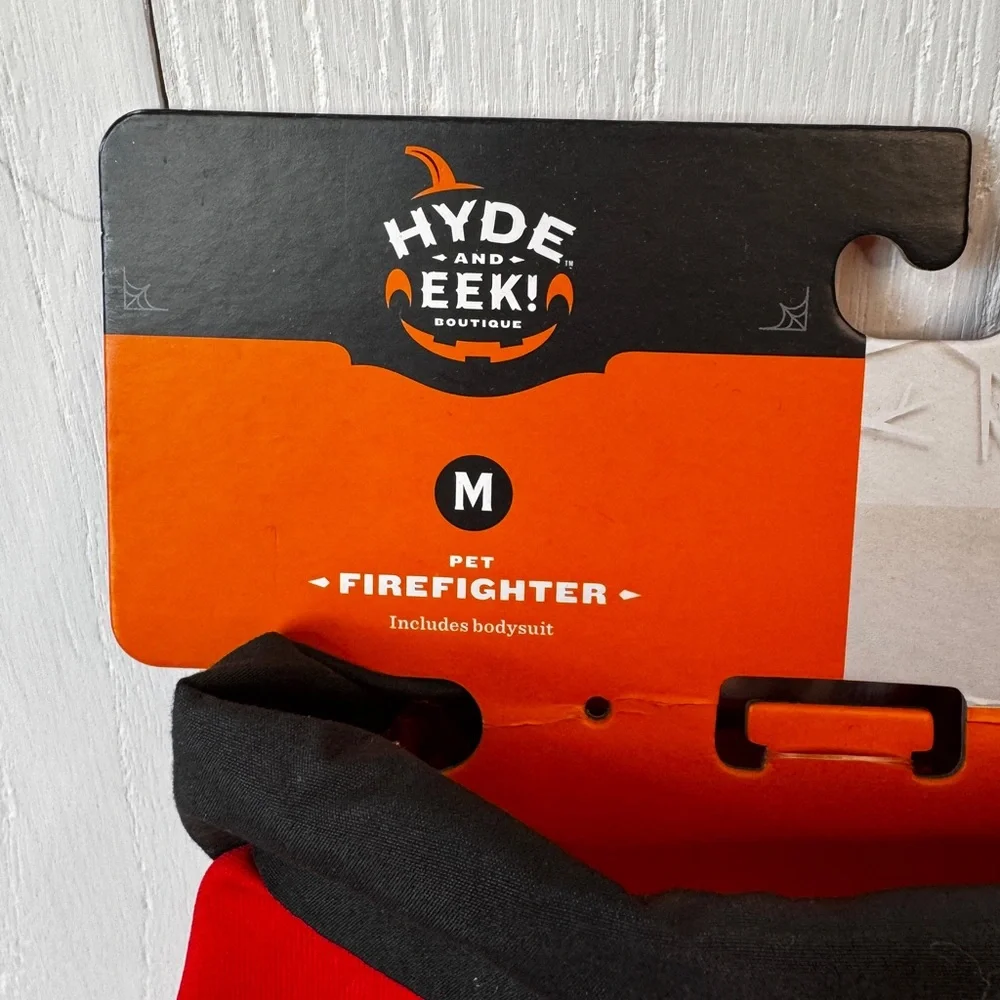 Hyde and Eek! Pet Firefighter Costume